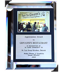 20 years of Thanksgiving dinners for St. Leo's soup kitchen