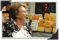 Fran Shopping for Cheese
